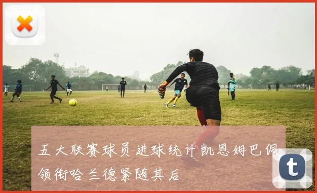 五大联赛球员进球统计凯恩姆巴佩领衔哈兰德紧随其后