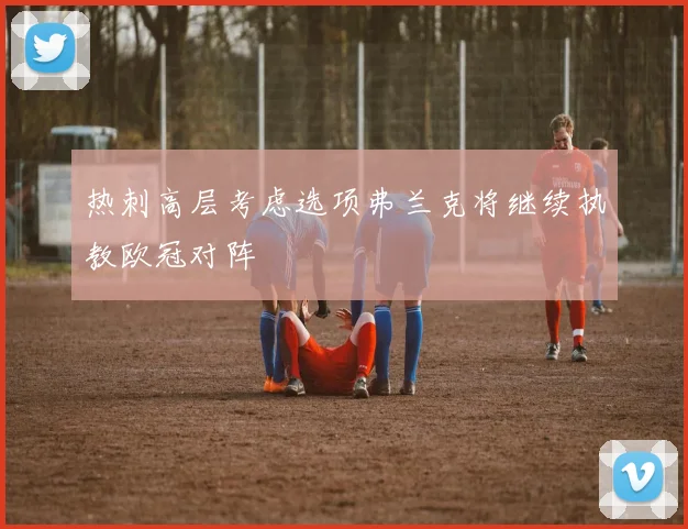 热刺高层考虑选项弗兰克将继续执教欧冠对阵